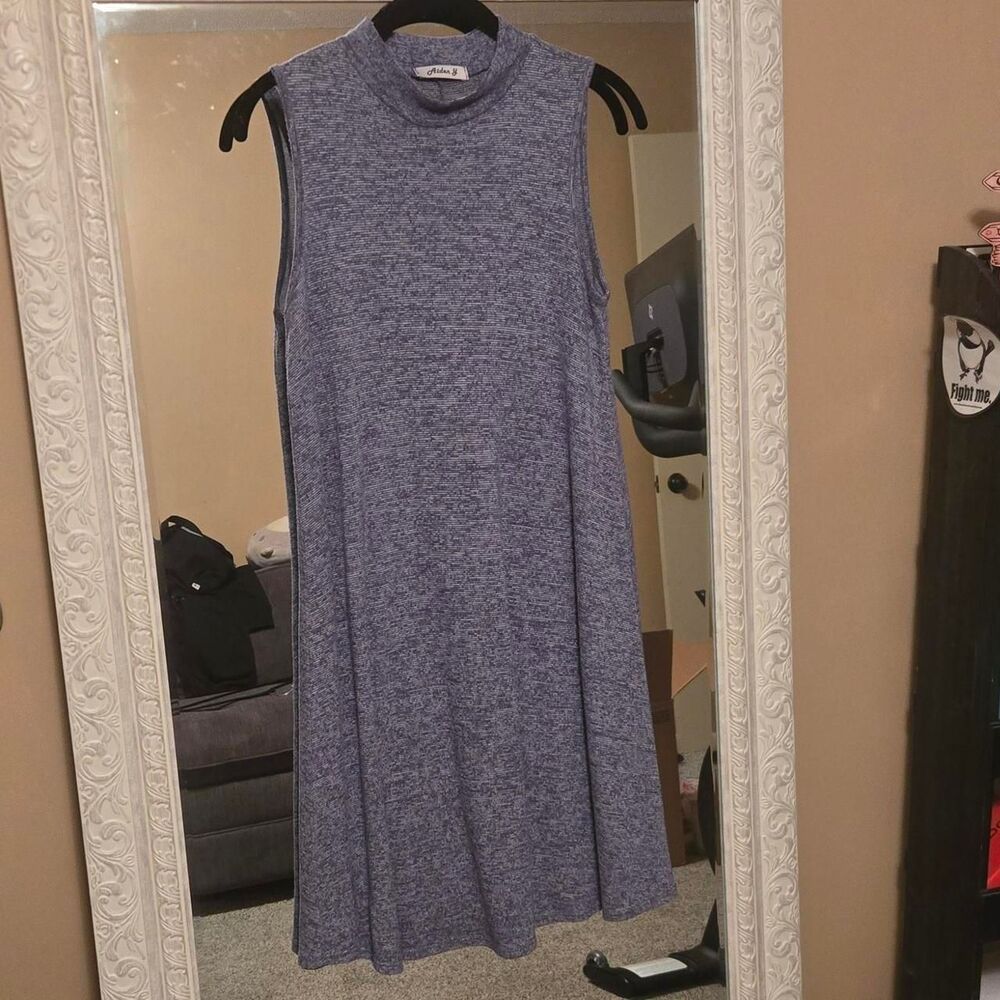 Women's Casual Blue Dress